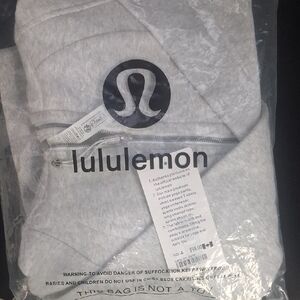 Lululemon Heather Gray Full Zip Hoodie Jacket NWT Size 4 $98